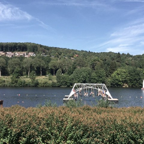 Wasserseilgarten, &copy; Gemeinde Dahlem