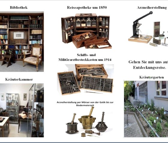 Rhein. Medizin- und Pharmazie- Museum Stolberg, &copy; Rh.Med.-Pharm.Museum