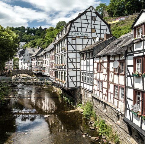 Historic old town of Monschau on the Rur, © Eifel Tourismus GmbH, Dominik Ketz
