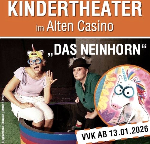 Das Neinhorn, &copy; Burghofb&uuml;hne Dinslaken | Martin B&uuml;ttner