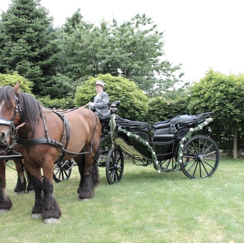 Hochzeitskutsche, &copy; Winter - Eifelreiterhof