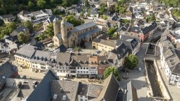 Blick auf historischen Stadtkern Bad Münstereifel, © Eifel Tourismus GmbH, Dominik Ketz