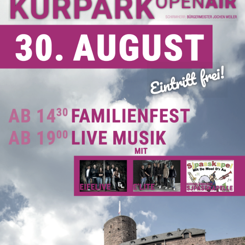 Kurpark OpenAir, © Heimbach Tourismus e.V.