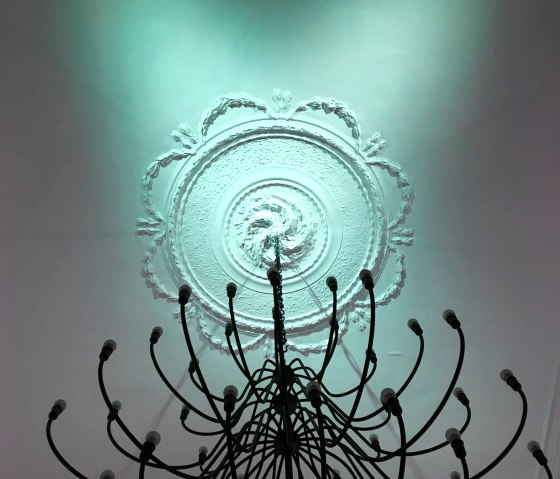 Ornamente an der Decke, &copy; Jens-Peter Bentzin