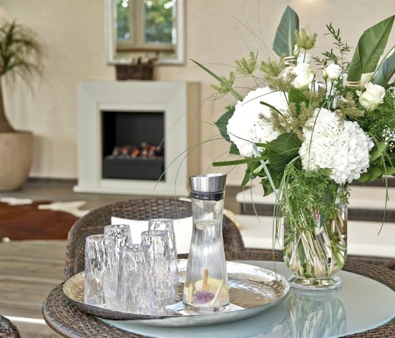 Wellness relaxation area