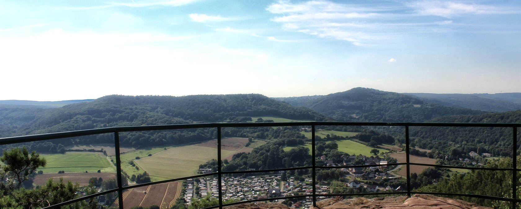 Blick vom Effelsdach, © Rureifel Tourismus e.V.