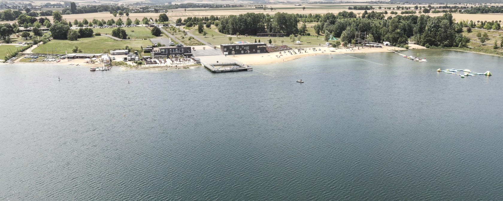 Blick auf den Seepark Z&uuml;lpich, &copy; Eifel Tourismus GmbH, Tobias Vollmer