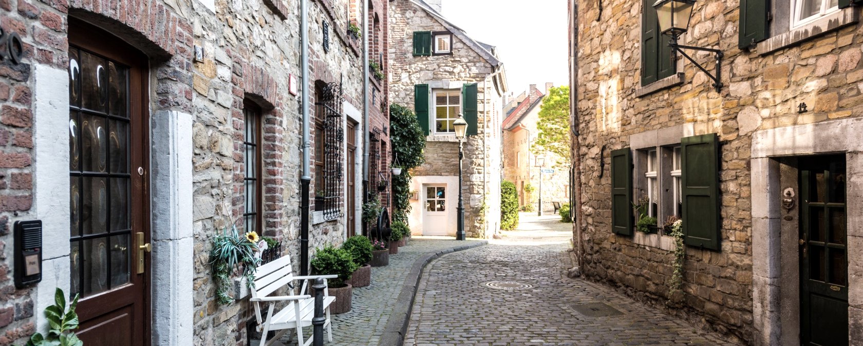 Altstadt-Gasse in Stolberg, &copy; Dominik Ketz / St&auml;dteregion Aachen