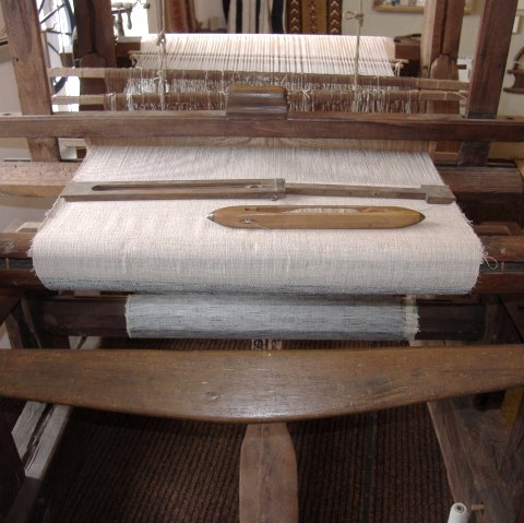 Webstuhl im Handwebmuseum, &copy; Barbara May