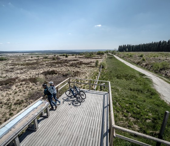 Starting point for the RurUfer cycle path adventure: the High Fens, &copy; D. Stratmann - gruenmetropole e.V.
