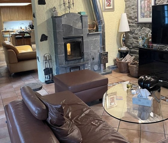 Ferienhaus M&uuml;hlenley -  Wohnzimmer