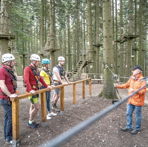 Beginn mit einer Einweisung, © Kreis Düren-Dennis Stratmann