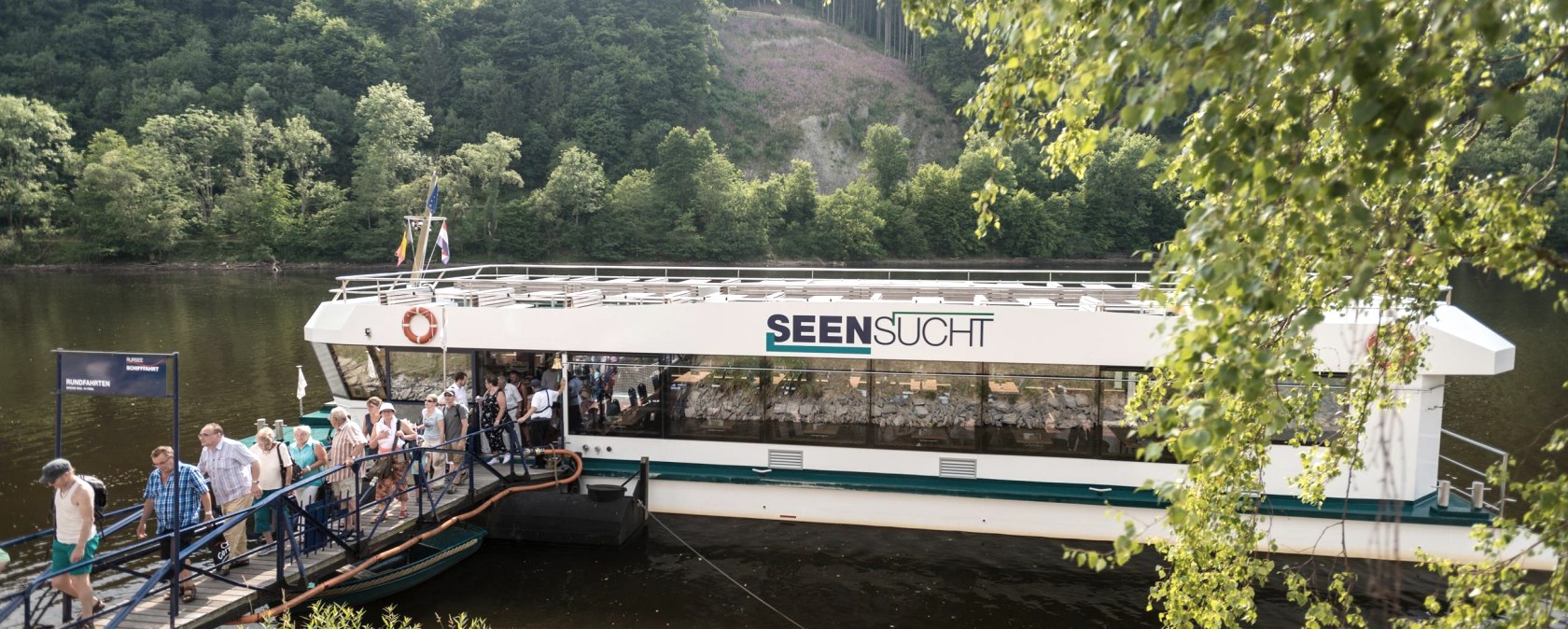 Schiff Seensucht, © Eifel-Tourismus GmbH, Dominik Ketz