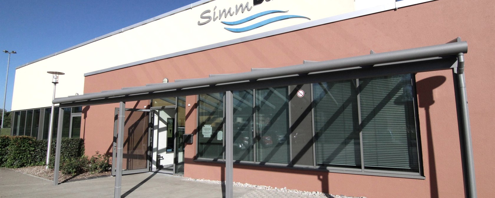 Eingang SimmBad, &copy; Gemeinde Simmerath