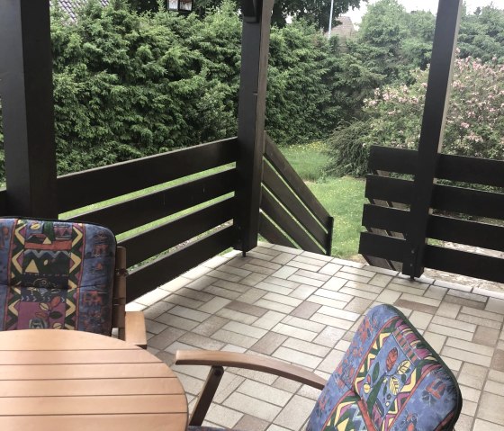 Balkon und Garten, &copy; Nordeifel Tourismus GmbH & Ferienhaus Klasen