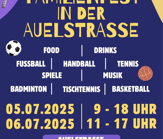 Familienfest in der Auelstraße, © Gemeinde Kall