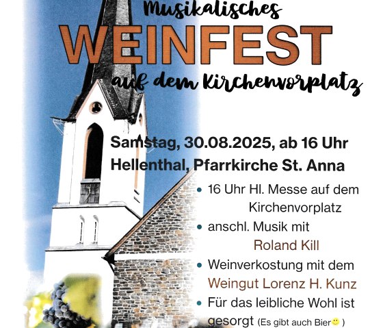 Plakat, © Förderverein St. Anna