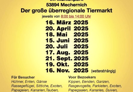 Kleintiermarkt 2025, © H.J. Sonnenschein