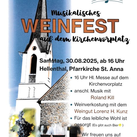 Plakat, © Förderverein St. Anna