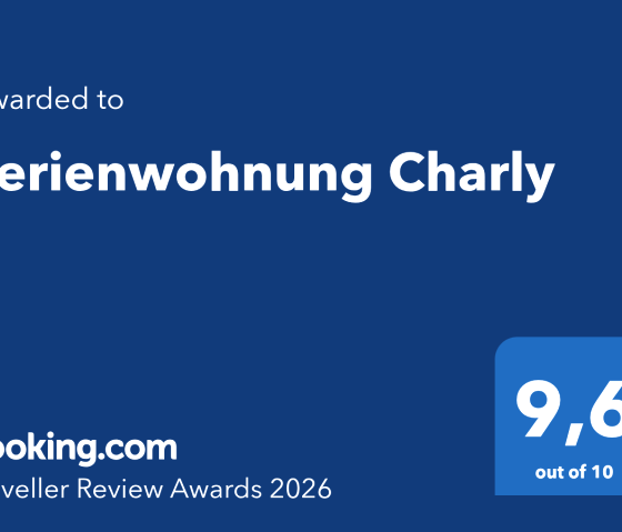 Traveller Review Award 2026 von Booking.com