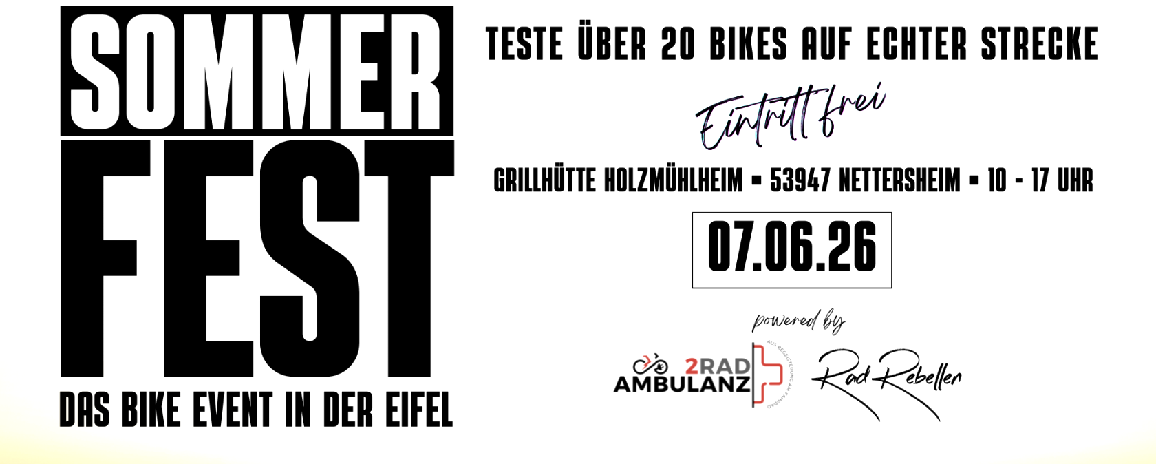 Sommerfest Bike Event, &copy; 2Rad Ambulanz GmbH & Co. KG