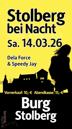 Stolberg bei Nacht