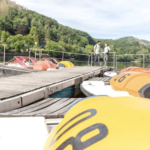 Tretbootverleih Staubecken Heimbach, &copy; Eifel-Tourismus GmbH, AR, shapefruit AG