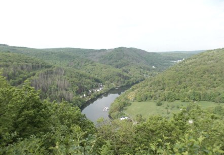 Aussicht auf das Staubecken Heimbach, © Eifel heimisch