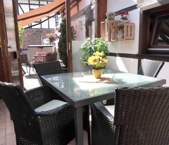 Sehr gem&uuml;tlicher Wintergarten