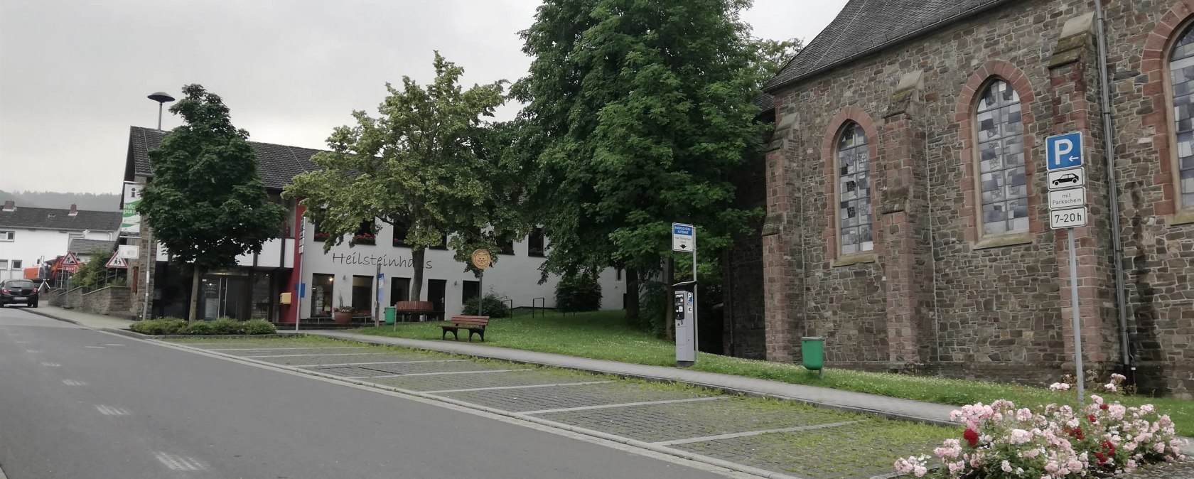 Parkplatz Heilsteinhaus, © Rursee-Touristik GmbH