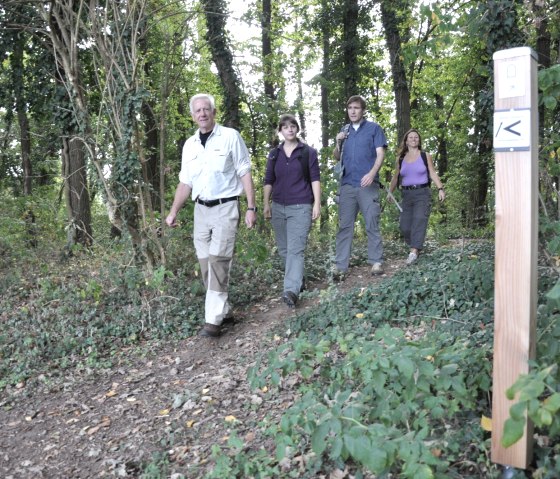Wanderweg auf der Etappe 4 des R&ouml;merkanal-Wanderweg, &copy; Wandermagazin/ N. Glatter