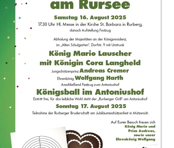 Schützenfest am Rursee, © Schützenbruderschaft Rurberg e. V.