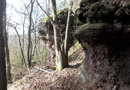 Buntsandsteinfelsen, &copy; Eifel heimisch