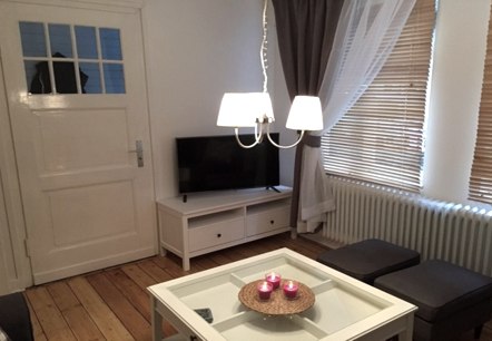 Ferienhaus Maison Rivi&eacute;re Wohnzimmer