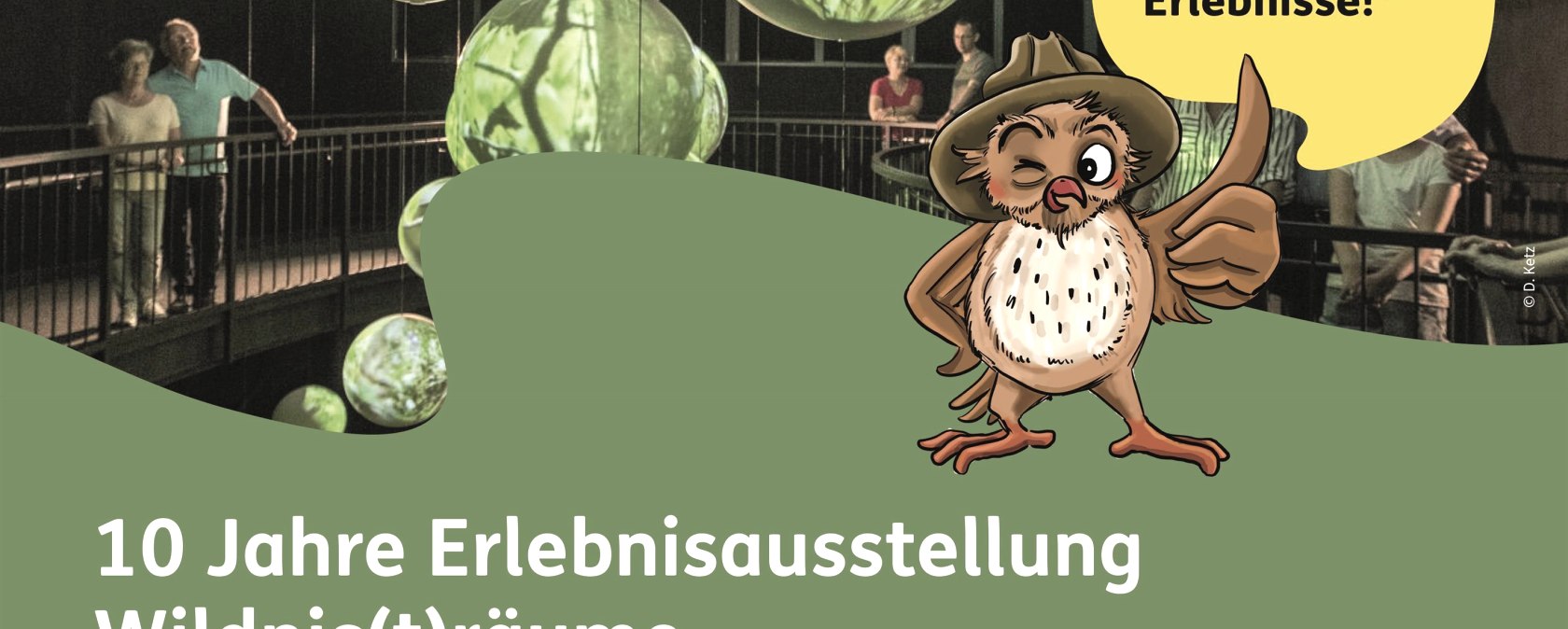 Plakat 10-Jahresfeier, &copy; Nationalpark Eifel