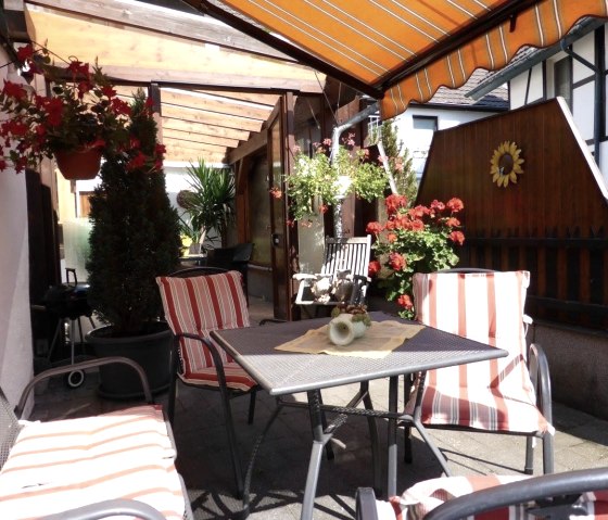 Kleiner eingz&auml;unter Hof