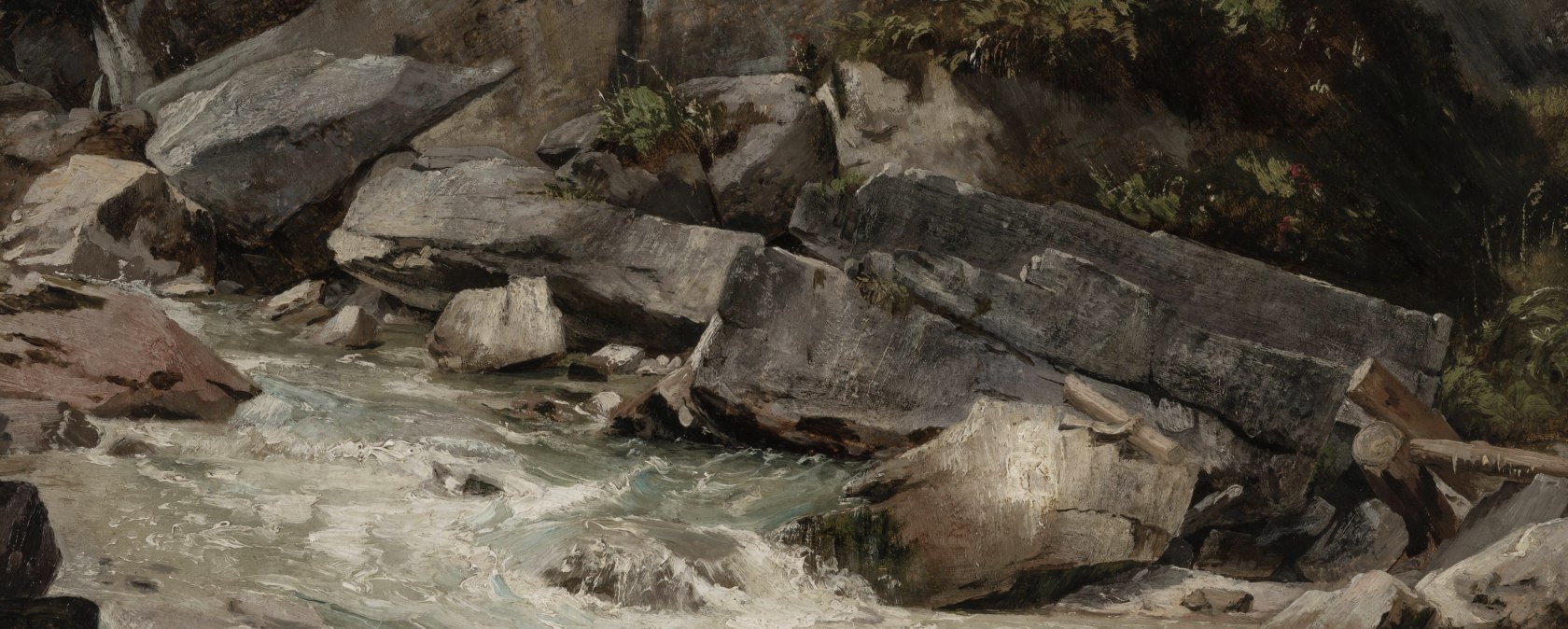 A.Achenbach_Gebirgsbach, © Dr. Axe-Stiftung
