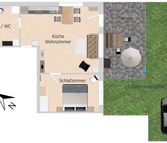 Grundriss_Fewo, &copy; Nordeifel Tourismus GmbH & Ferienwohnung Auenblick