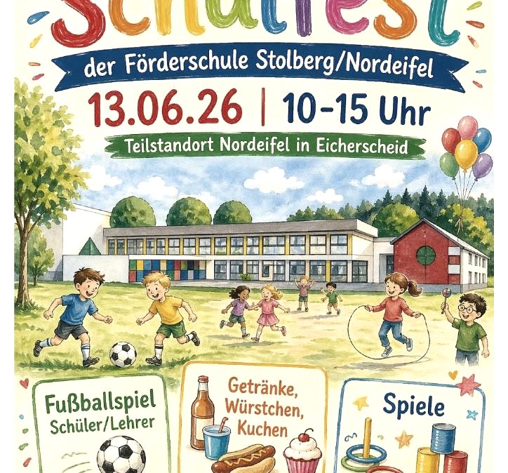 Plakat Schulfest