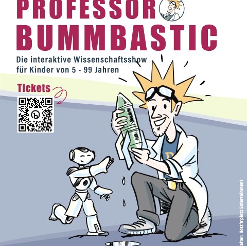 Professor Bummbastic, © Hotz'n'plotz Entertainment GmbH