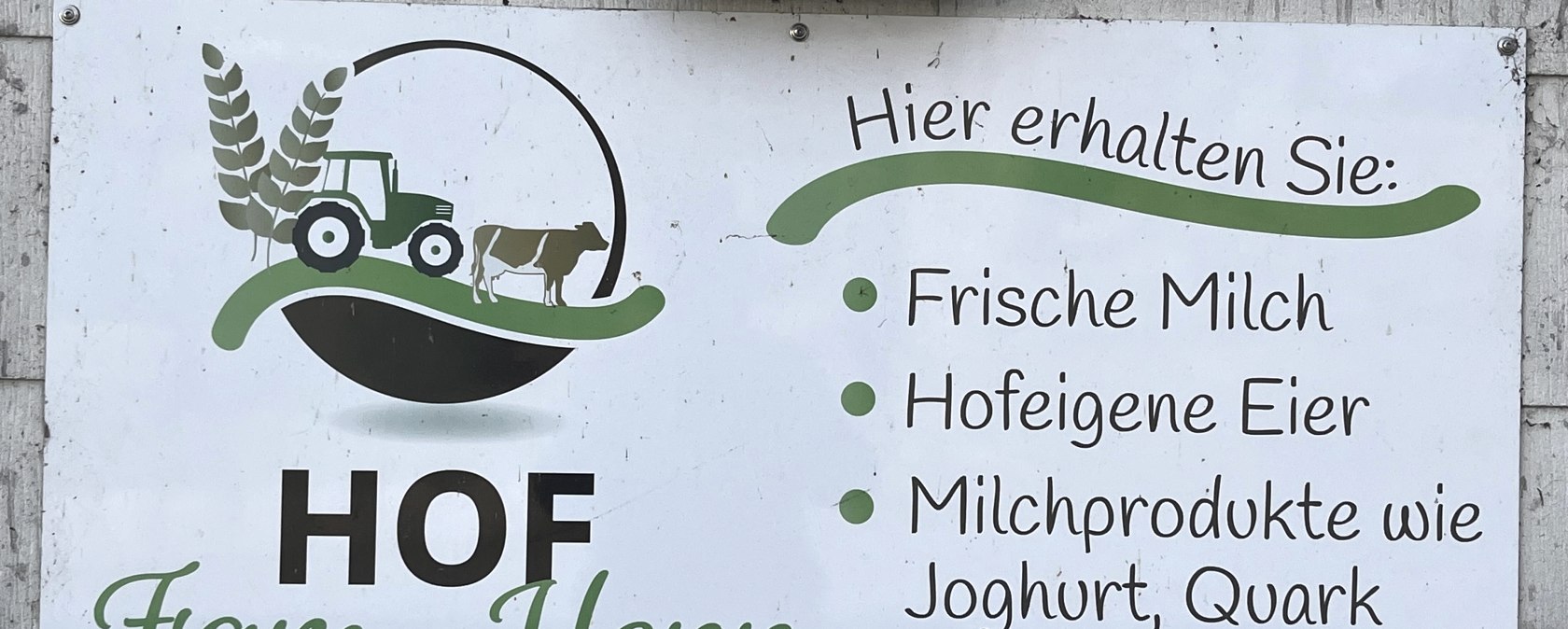 Hofladen Henn Schild, © Rursee-Touristik GmbH