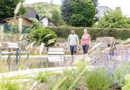 Erfrischung im Wassergarten, &copy; Eifel Tourismus GmbH, AR-shapefruit AG
