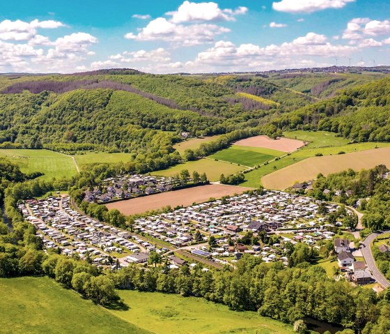 Luftbild CAMPINGPLATZ HETZINGEN