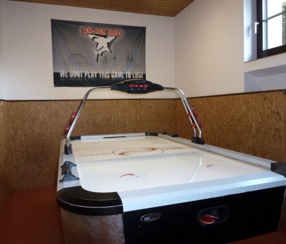 sep. Airhockeyraum im Haus, &copy; Ewert