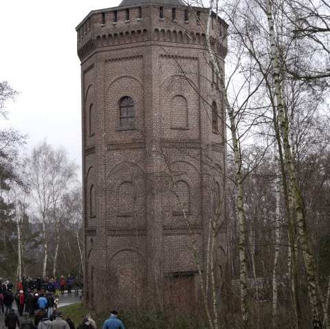 Silvesterwanderung im Bergschadensgebiet, © Bergbaumuseum Mechernich / W.Krämer