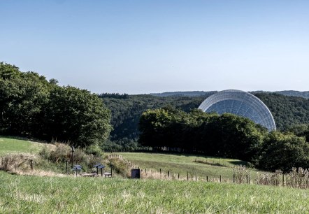 Sternenblick am Radioteleskop Effelsberg, © Nils Noell