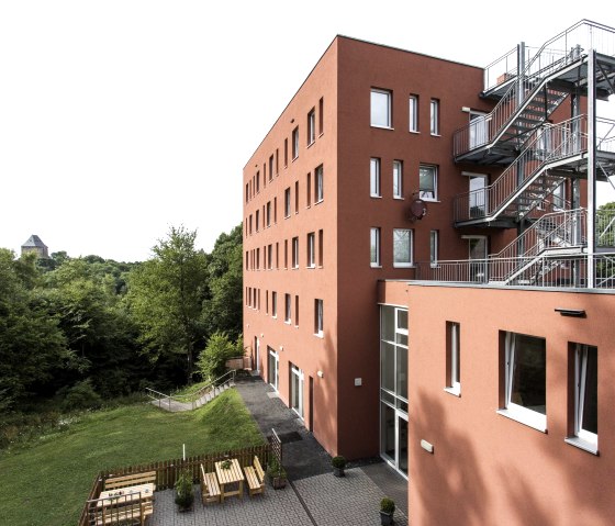 Au&szlig;enansicht, &copy; Jugendherberge Nideggen L. Dahmen