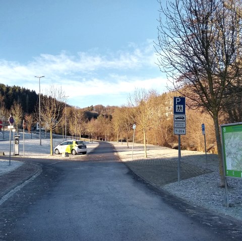Haus Rurseekl&auml;nge Hiking Parking Lot, &copy; Rursee-Touristik GmbH
