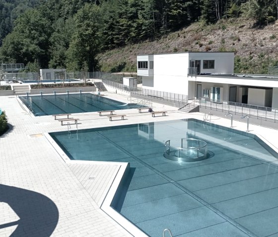 Blick auf das Freibad in Kyllburg, &copy; TI Bitburger Land