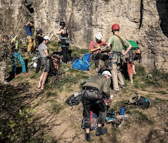 Klettergruppe, &copy; Martin M&uuml;ller